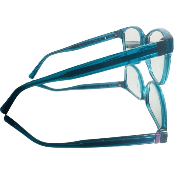 TOM DAVIES TD679 Col 1950 teal blue and purple acetate 54-16-140 New - Picture 2 of 14